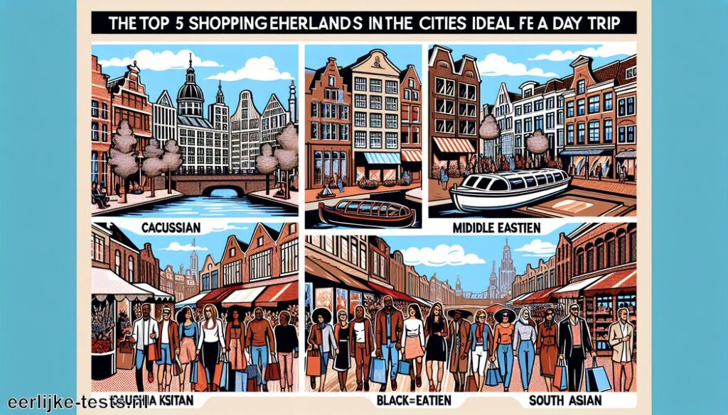 De top 5 shoppingsteden in Nederland voor een dagje uit